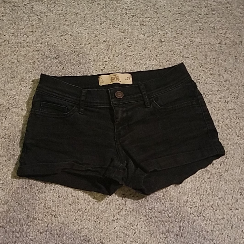 Hollister Black Short Shorts